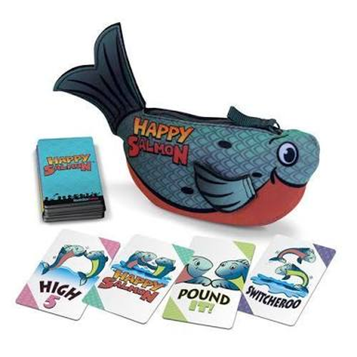 Happy Salmon Board Game Colour blind version Monopolis Toko Board Games